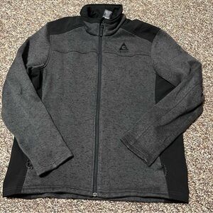 Gray and Black Jacket